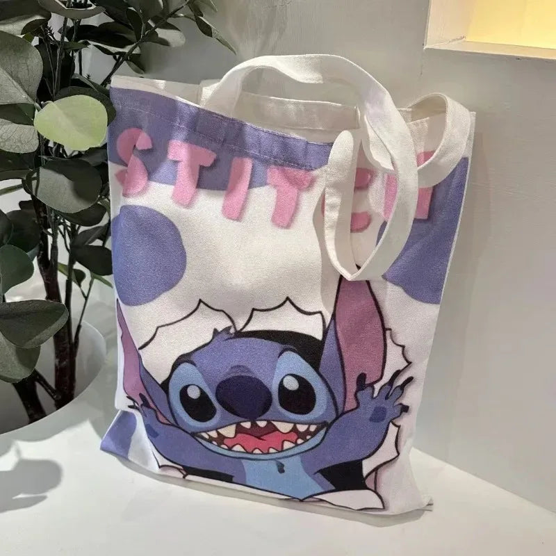 Tote Bag Stitch - Sac en Toile Kawaii - Accessoire indispensable