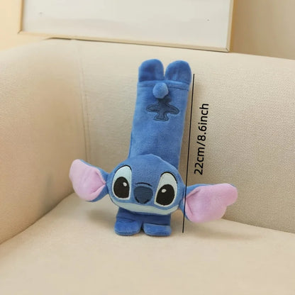 Coussin de Ceinture de Sécurité Disney Stitch – Protection de Cou en Fourrure Douce