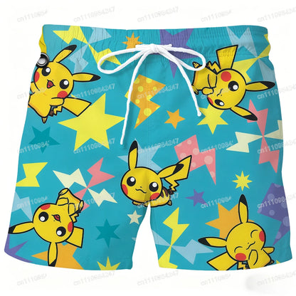 Short de Bain Pokémon – Séchage Rapide & Confort Été 2026