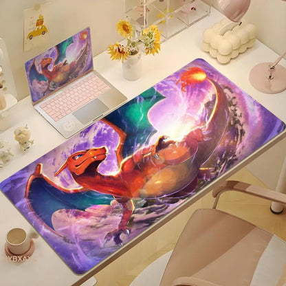 XXL Charizard Desk Mat – Pokémon Gaming Accessory