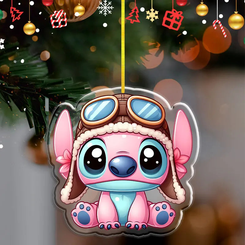 Pendentif de Noël Disney Angel – Décoration en acrylique 2D