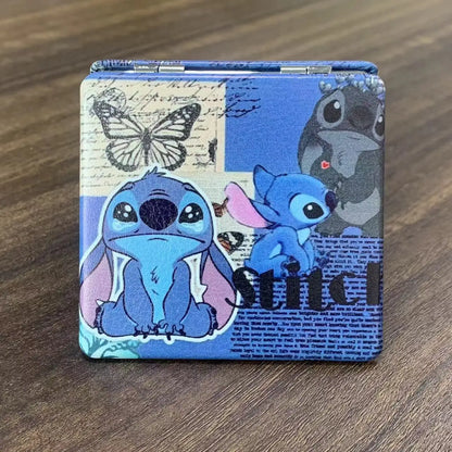 Miroir de Maquillage Pliable Stitch – Compact et Mignon