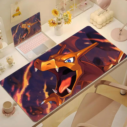 XXL Charizard Desk Mat – Pokémon Gaming Accessory