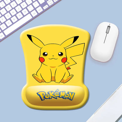Pokémon Ergonomic Mouse Pad - Comfort and Style for Your Desk