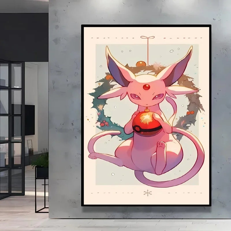 Diamond Painting Pokémon Mentali – Diamants Ronds à Réaliser Soi-Même