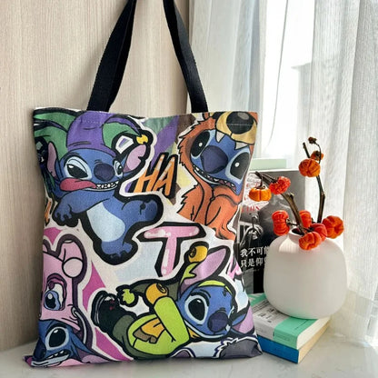 Tote Bag Stitch - Sac en Toile Kawaii - Accessoire indispensable