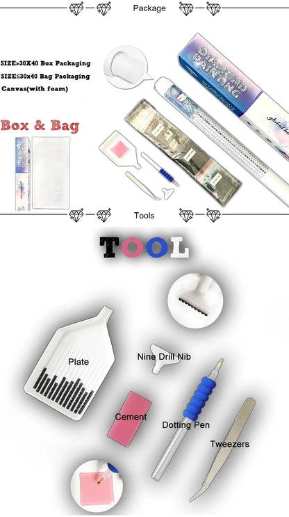 Tableau Diamant Evoli Noel Pokémon — Kit Diamond Painting Scintillant