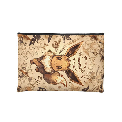 Pochette Organisateur Pokémon "Évolutions" – Trousse Multifonction pour Papeterie & Cosmétiques