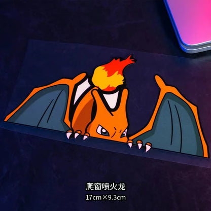 Pokémon head stickers