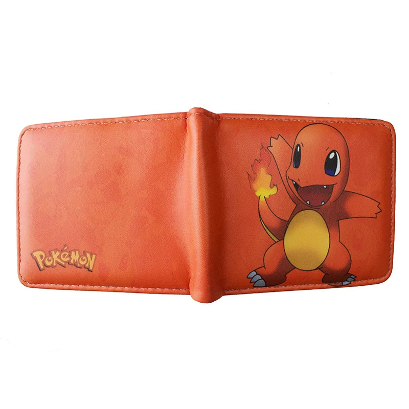 Portefeuille Pokémon – Compact en Cuir PU (11,5 × 9,5 cm)