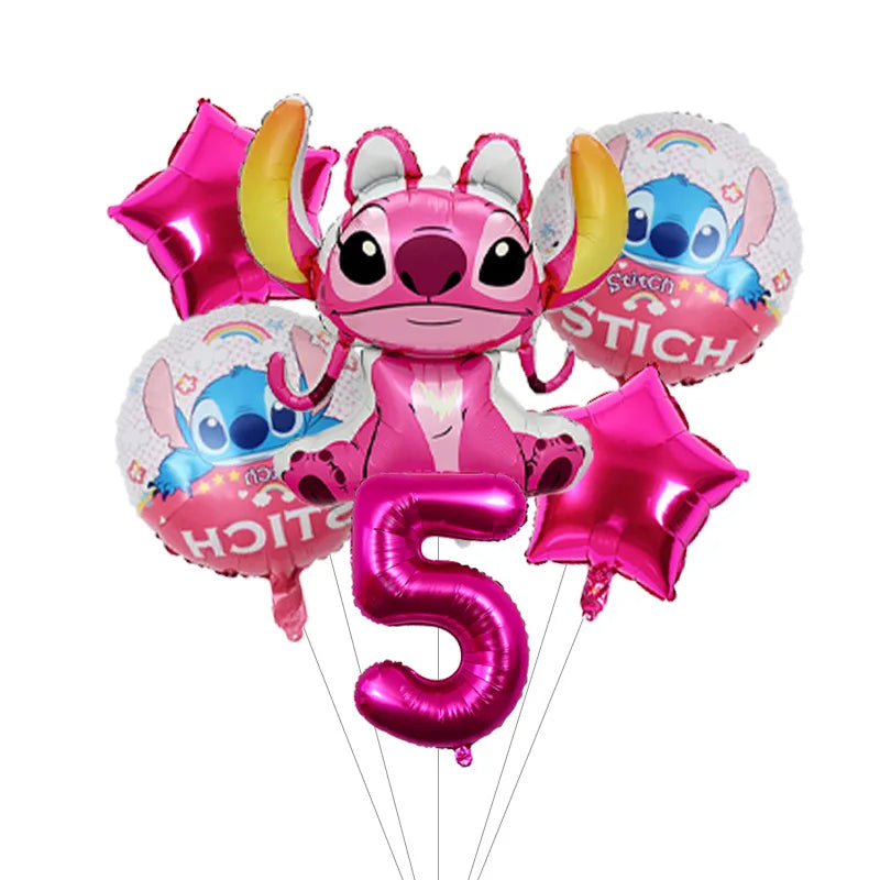 Pack Déco Anniversaire Thématique – Édition Angel Rose
