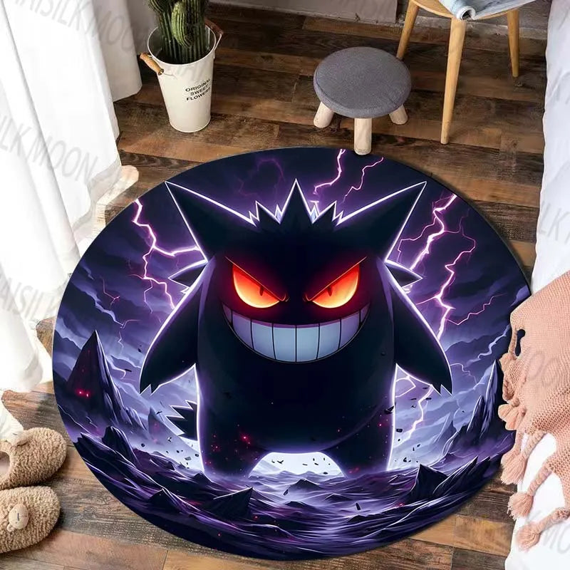 Tapis Pokémon Ectoplasma – Tapis de sol décoratif pour fans de Pokémon