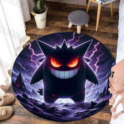 Tapis Pokémon Ectoplasma – Tapis de sol décoratif pour fans de Pokémon