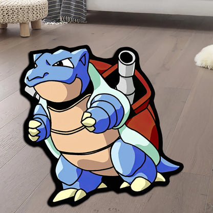 Tapis de sol Pokémon differentes formes  Ronflex, Rondoudou, Tortank, ...
