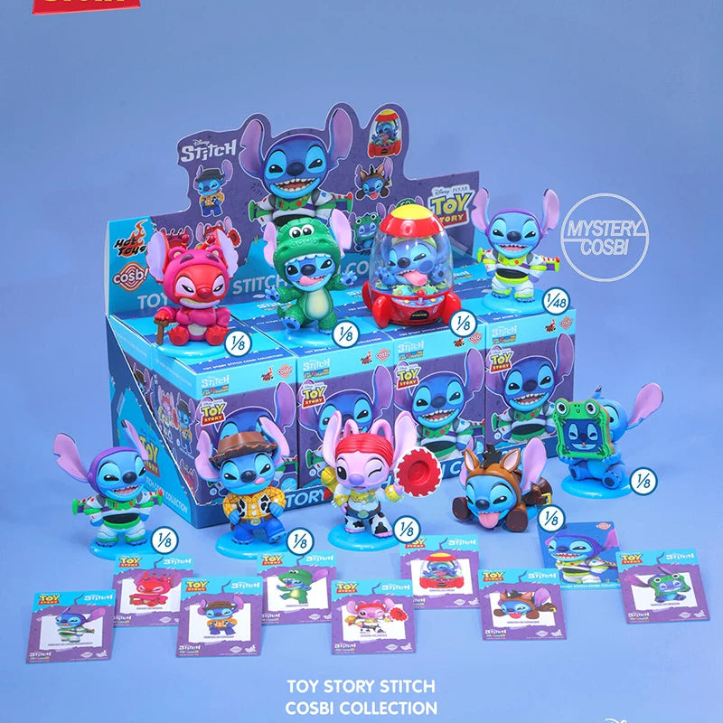 Figurine Mystère Cosbi – Collection Disney Stitch x Toy Story (Précommande)