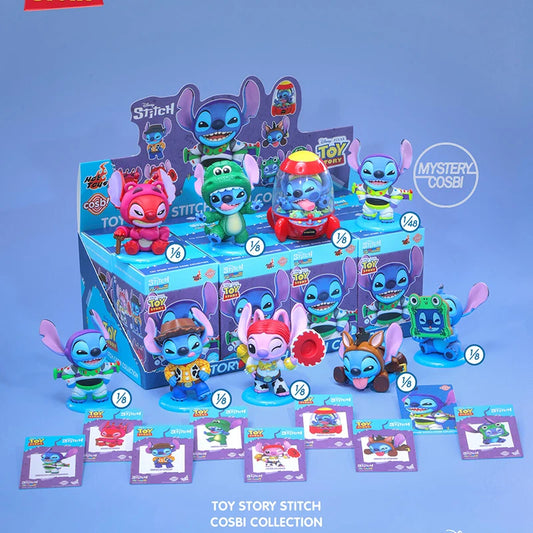 Figurine Mystère Cosbi – Collection Disney Stitch x Toy Story (Précommande)