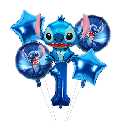 Pack Déco Anniversaire Thématique – Édition Stitch
