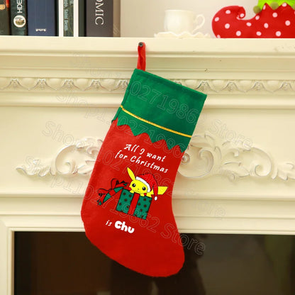 Chaussette de Noël Pokémon - Attrapez l'esprit des Fêtes ! 🌟