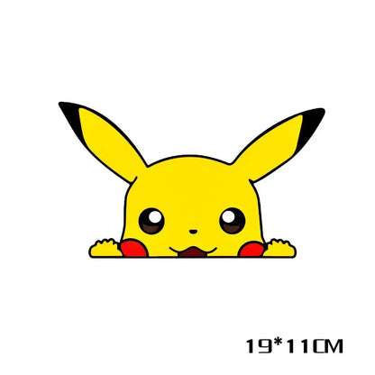 Cute Pikachu Sticker - Car Decoration