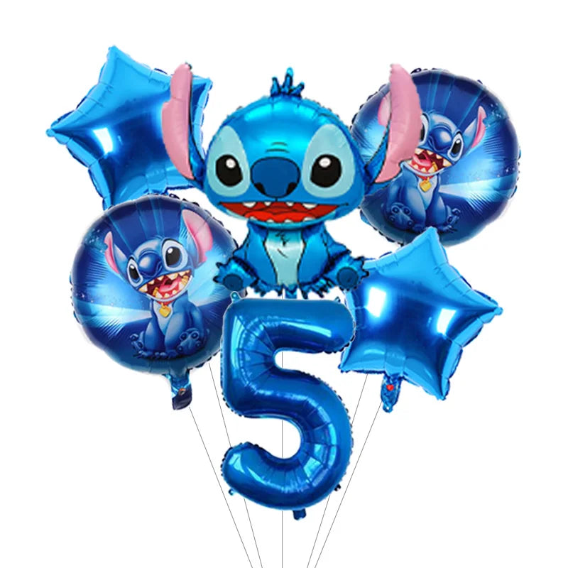 Pack Déco Anniversaire Thématique – Édition Stitch