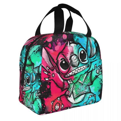 Sac Isotherme Stitch tag – Lunch Bag Léger et Résistant pour Pique-Nique et Déjeuners (22x20x13 cm)