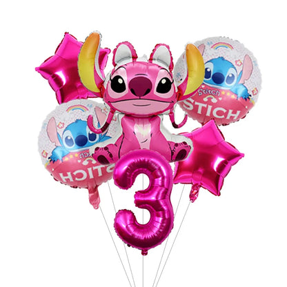 Pack Déco Anniversaire Thématique – Édition Angel Rose