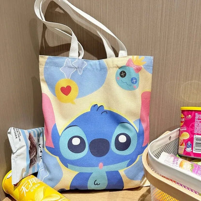 Tote Bag Stitch - Sac en Toile Kawaii - Accessoire indispensable