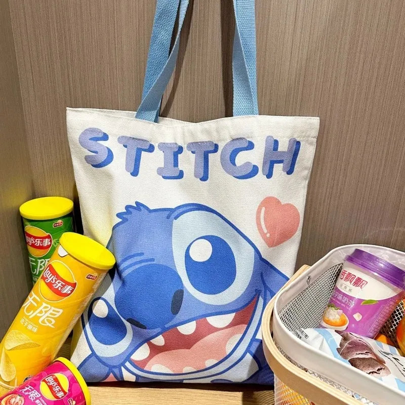 Tote Bag Stitch - Sac en Toile Kawaii - Accessoire indispensable