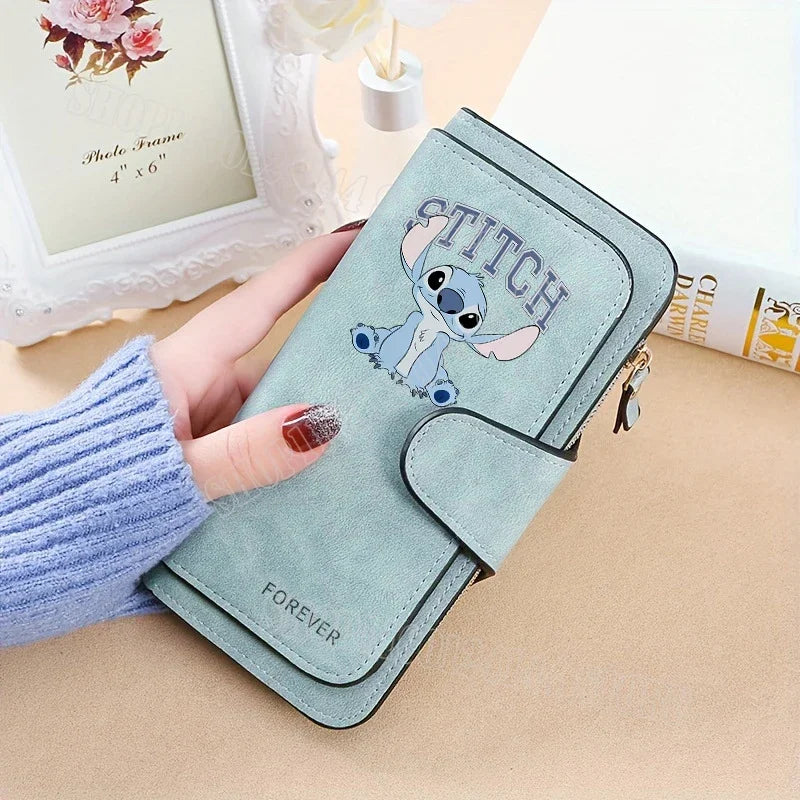 Portefeuille Femme Kawaii Disney Stitch – Pratique, Stylé et Fonctionnel