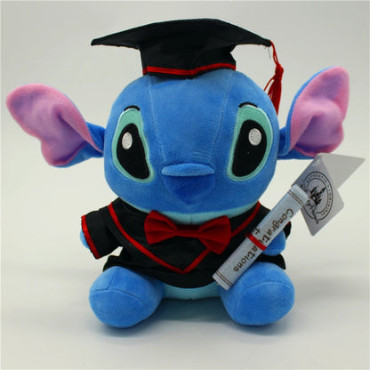 Peluche Stitch Disney Lilo & Stitch "Congratulations" – Cadeau Diplôme (20 cm)