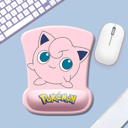 Pokémon Ergonomic Mouse Pad - Comfort and Style for Your Desk