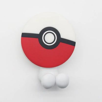 Support mural Pokéball à ventouse – Porte-brosse à dents ou petit accessoire