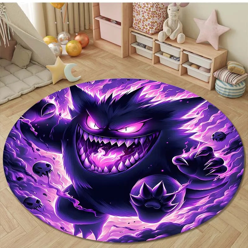 Tapis Pokémon Ectoplasma – Tapis de sol décoratif pour fans de Pokémon