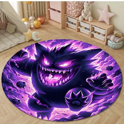 Tapis Pokémon Ectoplasma – Tapis de sol décoratif pour fans de Pokémon
