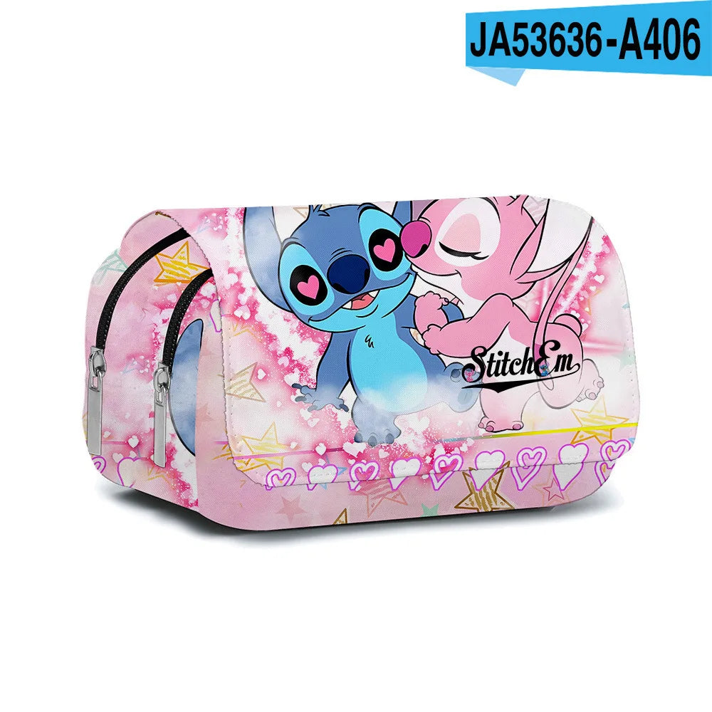 Trousse scolaire Stitch – Grand format, plusieurs modèles