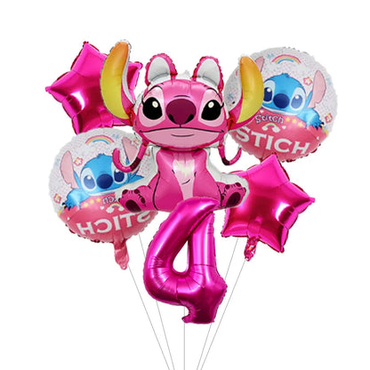 Pack Déco Anniversaire Thématique – Édition Angel Rose