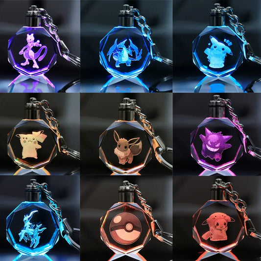 Pokemon LED Light-Up Keychain