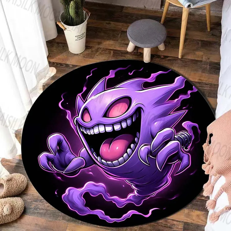 Tapis Pokémon Ectoplasma – Tapis de sol décoratif pour fans de Pokémon
