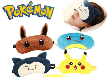 Masque de sommeil Pokémon - Cosplay Pikachu & Cie