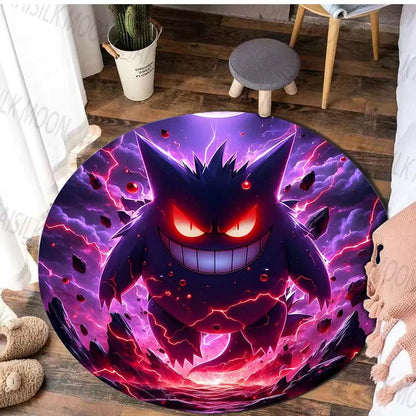 Tapis Pokémon Ectoplasma – Tapis de sol décoratif pour fans de Pokémon