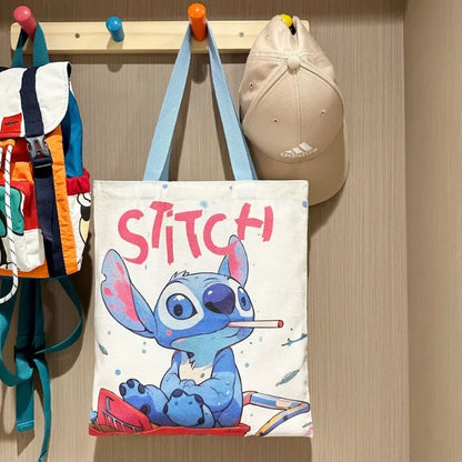 Tote Bag Stitch en toile – Grand format
