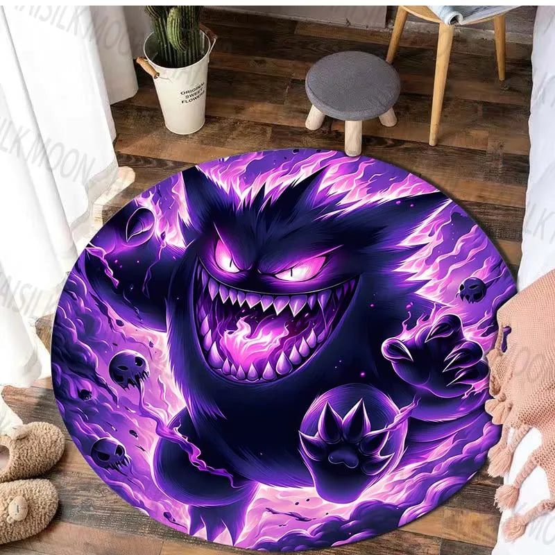 Tapis Pokémon Ectoplasma – Tapis de sol décoratif pour fans de Pokémon