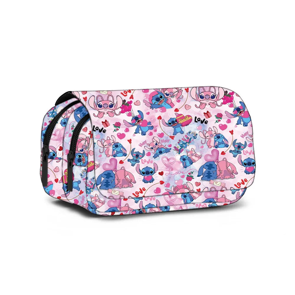 Trousse scolaire Stitch – Grand format, plusieurs modèles