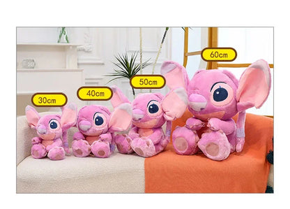 Peluche Stitch ou Angel – Ultra Douce | 30/40/50 cm | Modèle Bigfoot Premium