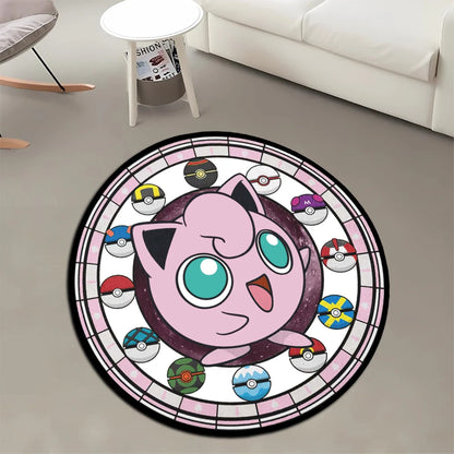Tapis de sol Pokémon differentes formes  Ronflex, Rondoudou, Tortank, ...