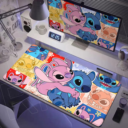 Tapis de Bureau XXL Stitch – Surface de Travail et Gaming (Plusieurs Dimensions)