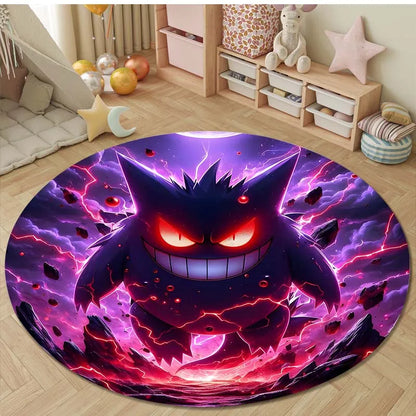 Tapis Pokémon Ectoplasma – Tapis de sol décoratif pour fans de Pokémon