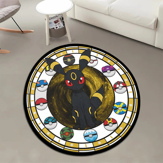 Tapis Pokémon Noctali – Tapis de sol décoratif pour fans de Pokémon