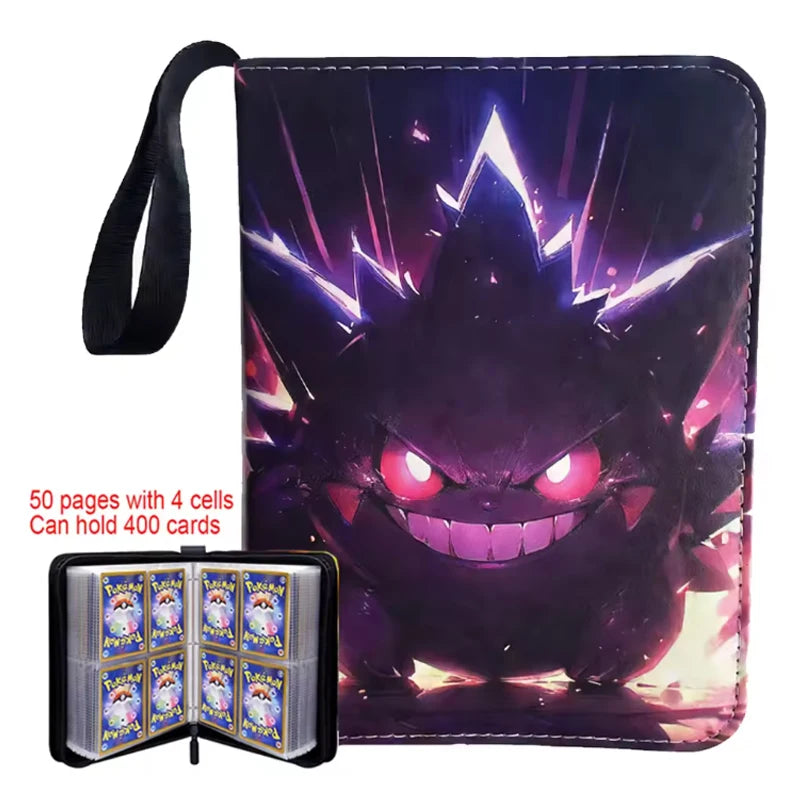 Classeur Range-Carte Pokémon Ectoplasma 400 Cartes – Protection et Style Ultime