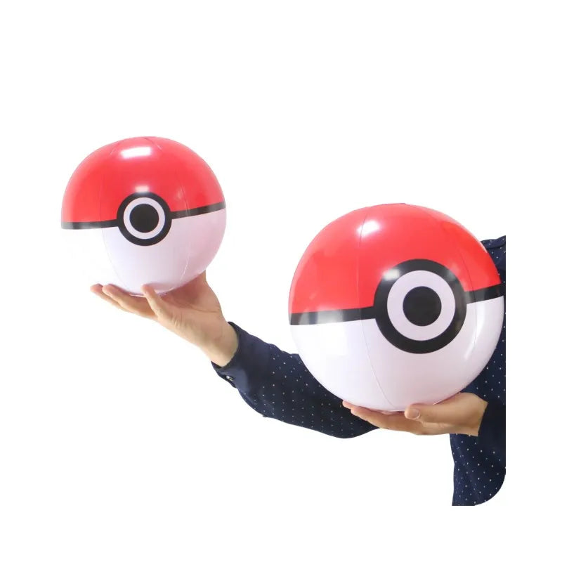 Ballon de Plage Gonflable – Modèle Pokéball